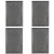 4 Compatible LG 5230W1A012C Microwave Grease Aluminum Filter