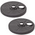 2 Craftsman Husqvarna Wheel Dust Cover Hub Cap for 581840401