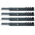4 Oregon Gator G5 Fusion Mulching Blade for Craftsman Husqvarna 134149 532134149