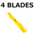 MTD Genuine Parts 42-Inch Xtreme Blade 2 Sets