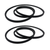 2 Mower Belt For MTD Cub Cadet 754-04044 RZT50 Mustang 50 RZT22 (1/2"x134")