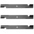 3 Oregon 192-031 Mower Blades For Exmark Lawn Mowers 103-6403