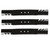 Set of 3 Oregon Gator Blades for Swisher 60" T1360 ZT2660B ZT2560