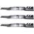 3 Gator 598-672 Fusion G5 3-In-1 Mulching Blades 
