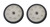 Troy Bilt Lawn Mower Geared Drive Wheel 734-04018B, 734-04018C, 2 Pack