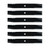 6 Blades for Toro Timecutter 50" Deck 79016P Lawn Mower