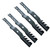 Mulching Blades for Craftsman T1600 LT2000 T1900 LT2500 T8200 Z6400 4 Pack