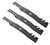3 John Deere M115495 Blades 