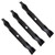 (3) 532152443, 152443 Mower Mulching Blades 