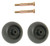 Deck Wheels & Bolts for Ariens, Gravely, Cub Cadet, John Deere, Murray (2-Pack)