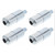 3/4" Threaded Muffler Replaces 157-051 Briggs & Stratton 294599 Fits 5-8HP, 4 Pack