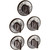 ERP KN002 Electric Range Burner Knob Kit