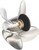 Solas Rubex HR4 Stainless 14 1/4" Diam x 17" Pitch RH 9553-143-17 Boat Propeller