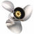 Solas Yamaha 3431-135-15 New Saturn, Stainless Steel 3-Blade Propeller