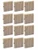 Humidifier Filter Metal Mesh for Aprilaire 10, 12-Pack