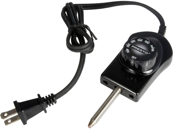Presto 6900 Electric Griddle Heat Control, Black
