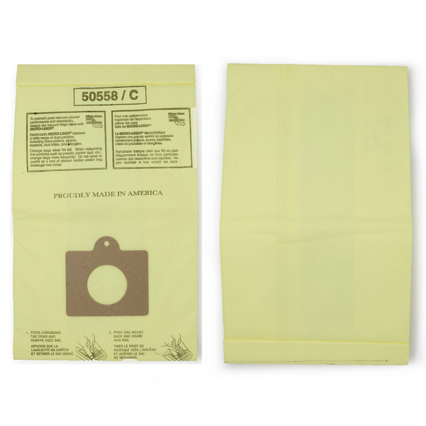 DVC Micro-Lined Paper Replacement Bags Type C, Q, 5055, 50557, 50558 Fit Kenmore Canister Models - 30 Bags