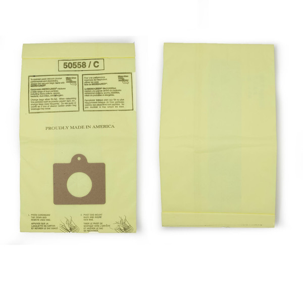 DVC Micro-Lined Paper Replacement Bags Type C, Q, 5055, 50557, 50558 Fit Kenmore Canister Models - 18 Bags