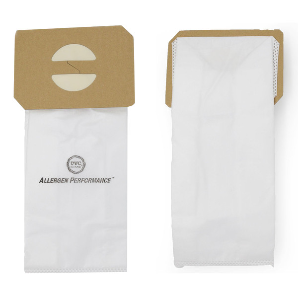 DVC Allergen Performance Synthetic Replacement Bags Style U Fit Electrolux Discovery I, II, III - 3 Bags