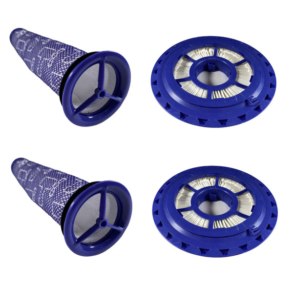 EFP Filters for Dyson DC41, UP20, DC65, UP13, DC66 Vacuums, 920640-01, 920769-01 - HEPA Filter and Washable Pre-Filter - 2 Pack