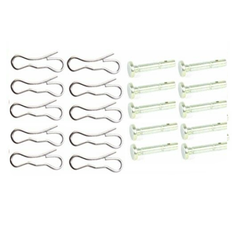 MTD Craftsman Replacement Snow Thrower Shear Pin and Cotter Pin  - 10 of Each