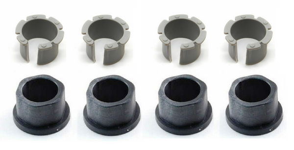 4 MTD Snow Blower Flange Bushings 741-0493C and Bearings 741-0245