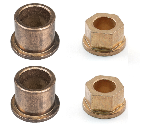 (2) MTD Flange Bearings 941-0339 and (2) Hex Bearings 941-0597 GENUINE