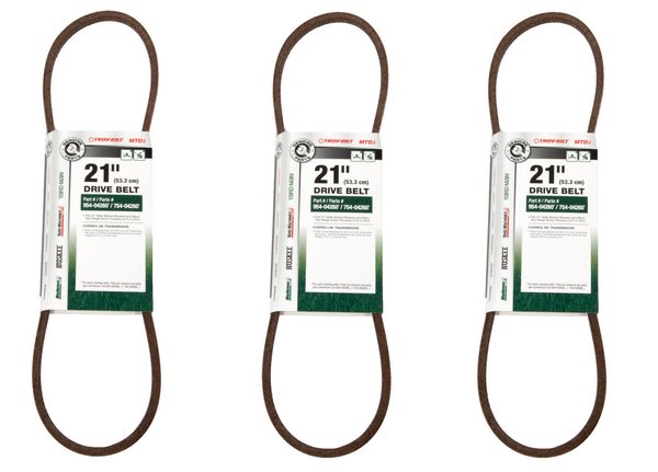 (3) MTD Troy Bilt 490-501-M005 Snow Blower Belt V-Type Drive Wheel GENUINE