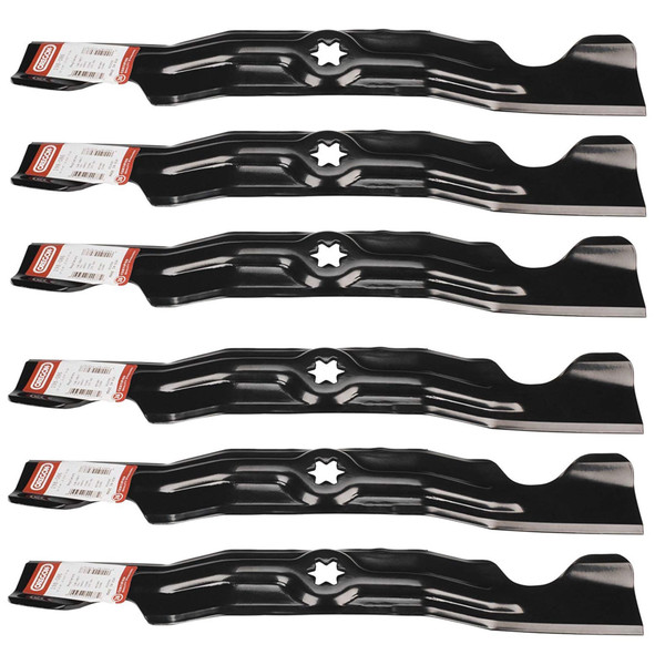 Oregon Blades 198-086 Set of 6 Replaces 742-04053 742-04053B 742-04123 954-04053