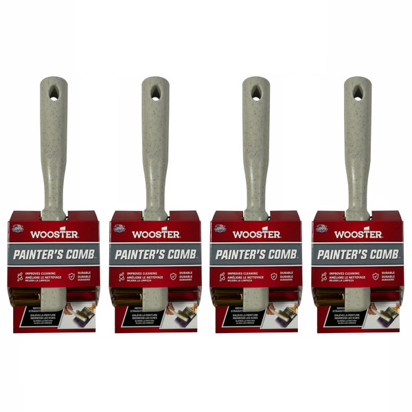 4 Wooster 1832/1831 Painters Brush Comb