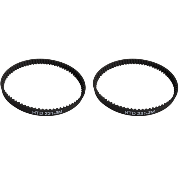 2 EFP Belt 231-3M-6 for Shark Rotator NV500 UV500 Series Lift-Away Vacuums