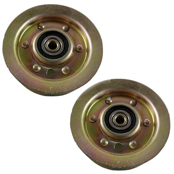 2 EFP Mower Idler Pulley for AYP, John Deere 131494, 173438, 155191, 104360X, AM103480, AM37321 42-44 Inch Decks