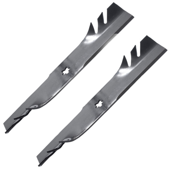 Oregon 2 Pack Of Genuine OEM Replacement Mower Blades # 595-614-2PK