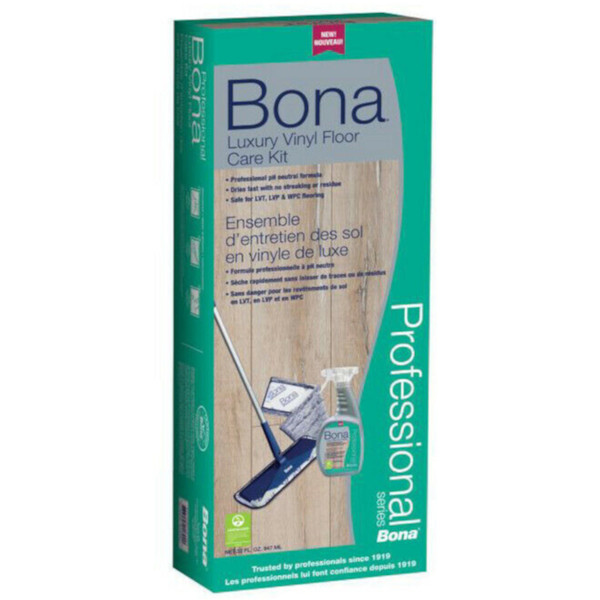 Bona WM710013577 Vacuum Cleaner Pro Vinyl Luxury Floor Care Kit