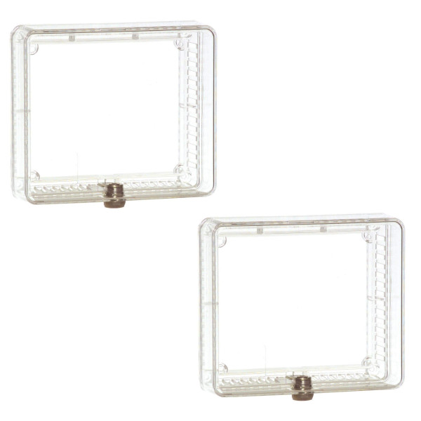 2 Honeywell CG511A Thermostat Guard Lock Protection With Key