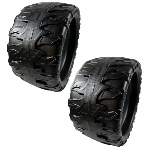 2 Power Wheels BCK85-2659 Jeep Wheel Tires