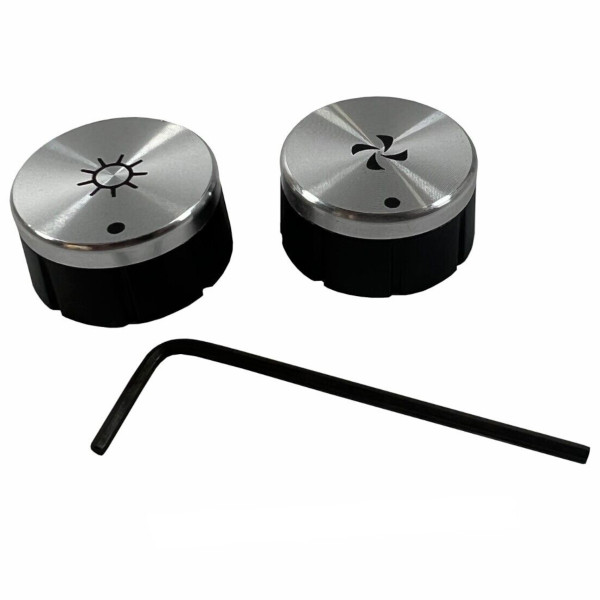 Genuine Broan SV08355 Blower and Light Knobs (2) For Range Hood E64 E60