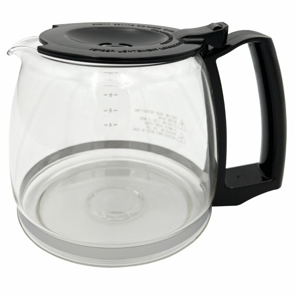 Genuine Proctor Silex 990117101 Glass 12 Cup Coffee Carafe Black For 43672 43602