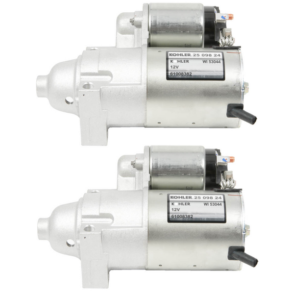 Kohler (2 Pack) 25 098 11-S Engine Starter Twin Cylinder Command W/Solenoid Shift