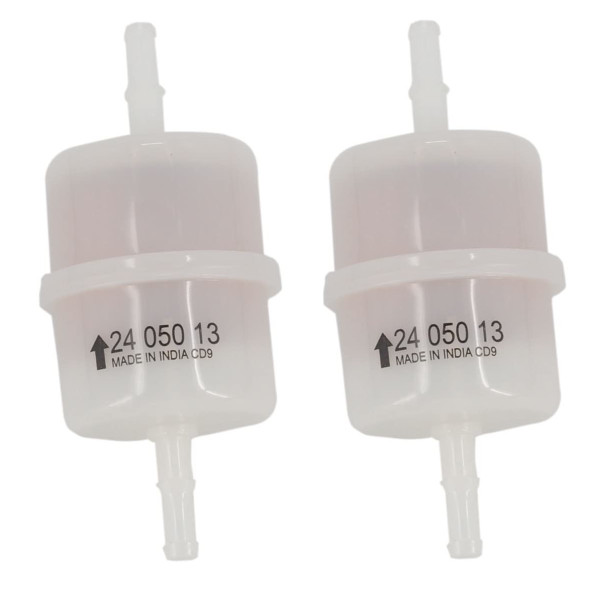 Kohler 24 050 13-S1 Engine Fuel Filter 2 Pack 15 Micron W 1/4" Inside Diameter