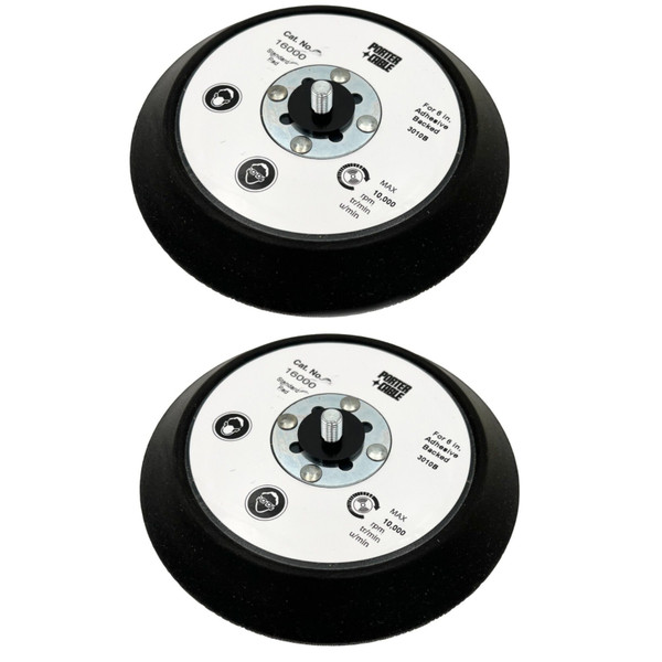 Porter Cable 7336 M (2 Pack) Replacement 6 " PSA Sander Pad # A14387-2PK
