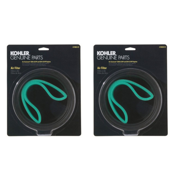 Kohler (2 Pack) Engines 25 883 03-S1 Air Filter/Pre Cleaner Kit