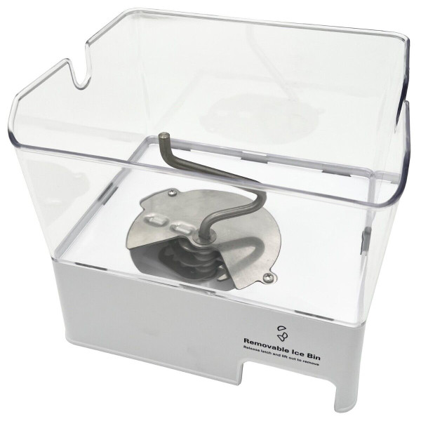 Refrigerator Ice Bucket for Jenn Air JFX2897DRM00, JFX2897DRM01, JFX2897DRM02, JFX2897DRP00, JFX2897DRP01, JFX2897DRP02