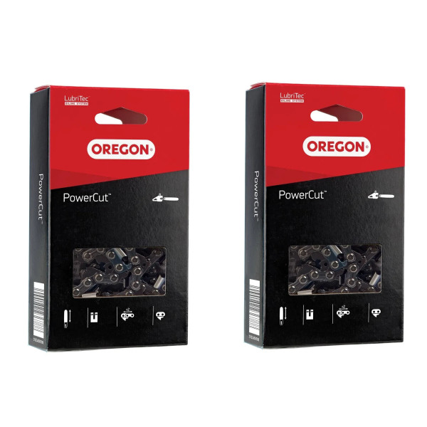 Oregon 2 Pack 72EXL105G PowerCut Saw Chain 32"