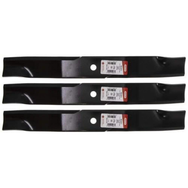 3 Genuine Oregon 93-011 Mower Blade 21" Fits John Deere Bobcat