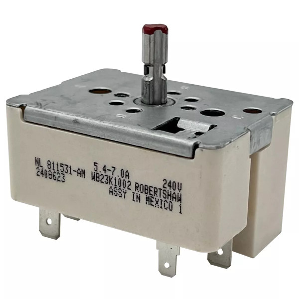 Supco Surface Burner Control Switch for GE, AP3792881, PS953499, WB23K10002