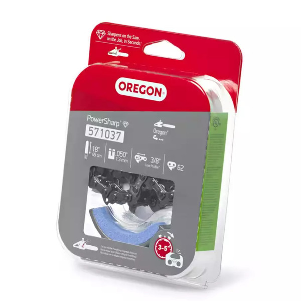 Genuine Oregon 571037 PowerSharp Saw Chain 18" Low Profile 3/8" Pitch For CS1500