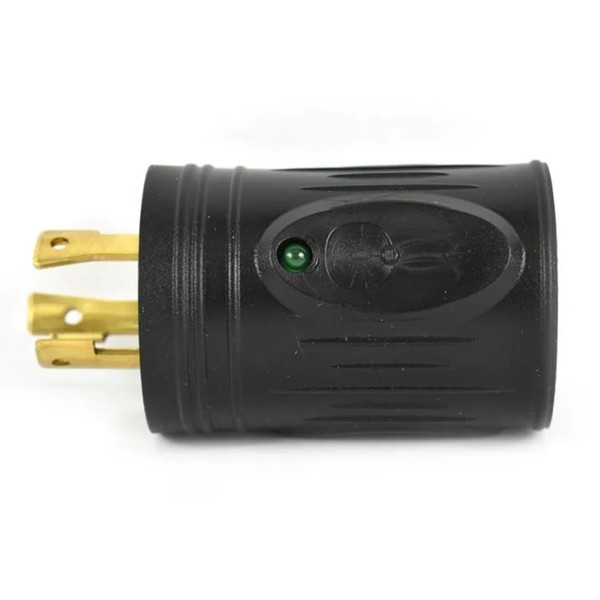 30 Amp NEMA L5-30P Male Plug to 15 Amp 5-15R Female Receptacle - Plug Adapter