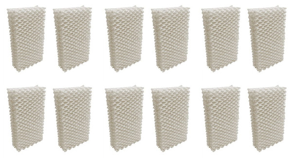 12 Humidifier Filters for Emerson, Essick Air, Moist Air, Air Care HDC411, HDC-411, HDC2R, HDC-2R