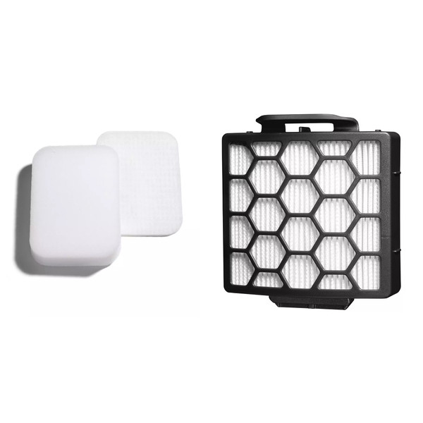 Genuine Shark HEPA, Felt, & Foam Filter Kit 1238FT60, 1239FT60